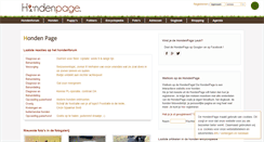 Desktop Screenshot of hondenpage.com